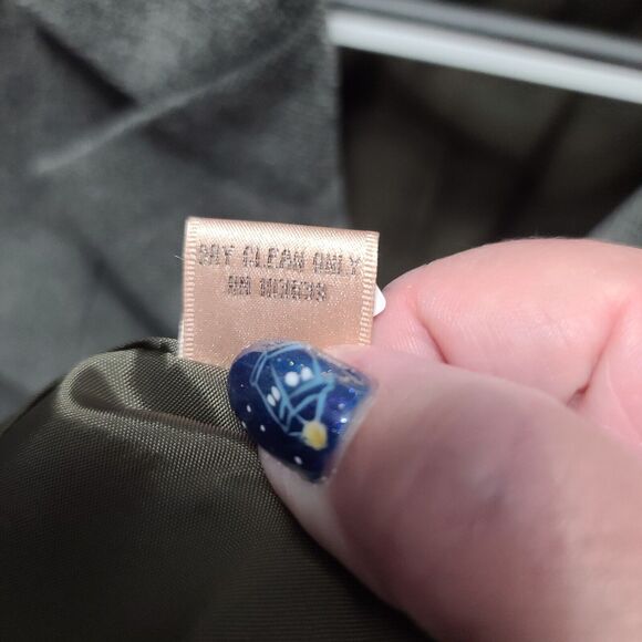 Trousers ETC Womens Jacket And Pants Set Gray Size 8/10 Polyester Blend Button - Picture 16 of 16